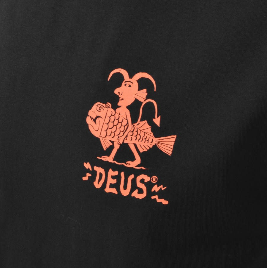 Alternative Image for ProductDeus Ex Machina Devil Canggu Logo T Shirt Black3